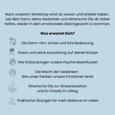 Ganzheitlicher Darm Gesundheitsworkshop