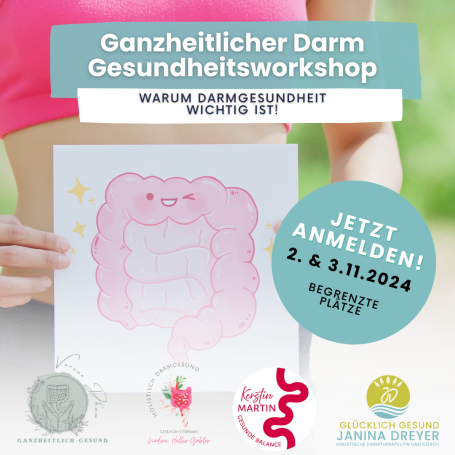 Ganzheitlicher Darm Gesundheitsworkshop